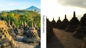 best view at Borobudur temple