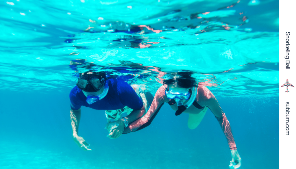 Snorkeling Bali -subburn.com