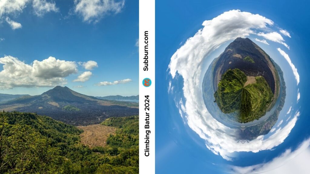 Mount Batur view 2024 -Subburn.com