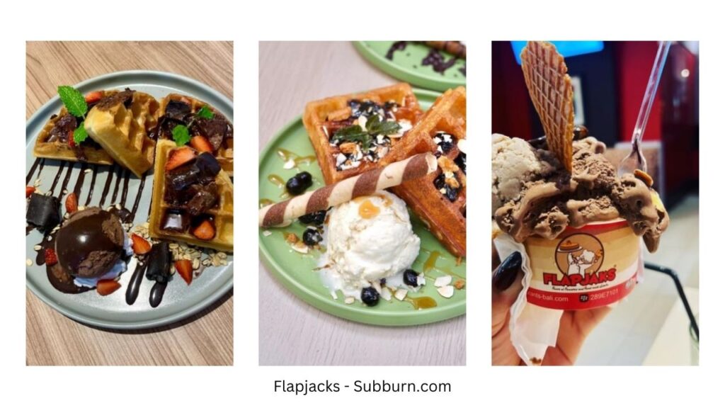 Flapjacks -Best Ice Cream Shops in Bali - Subburn.com