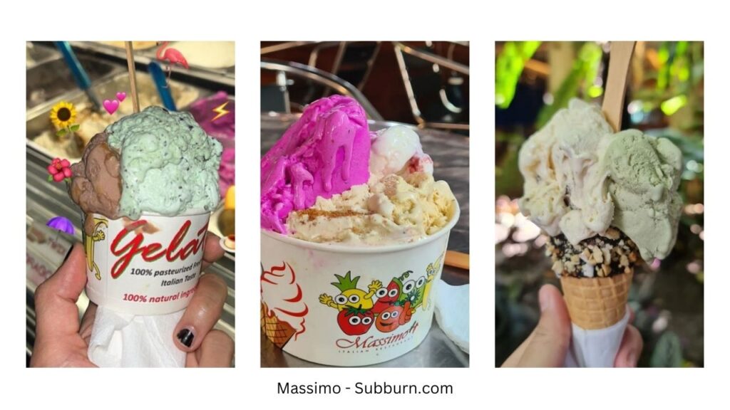 Massimo -Best Ice Cream Shops in Bali - Subburn.com