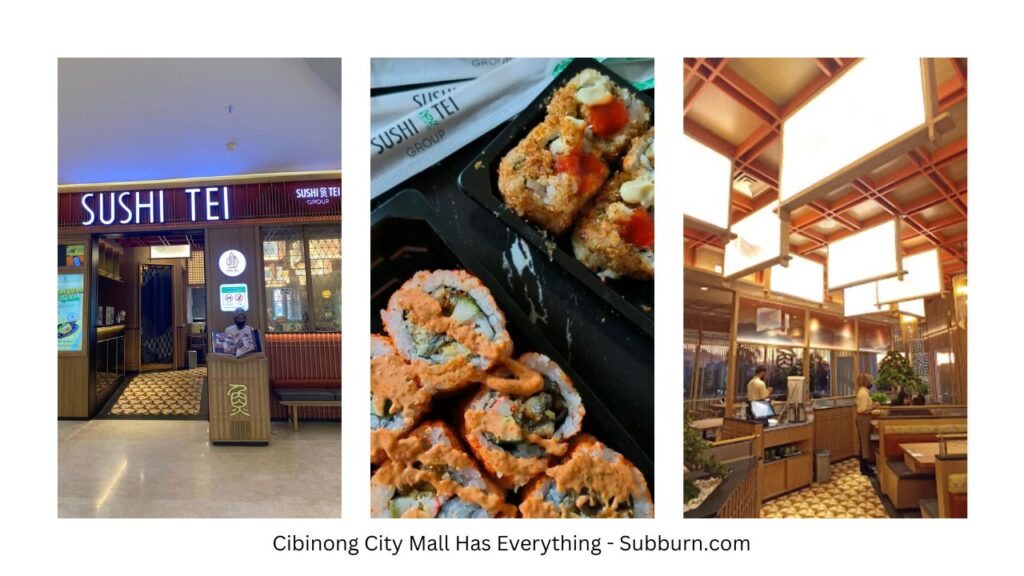 Cibinong City Mall Has Everything - Sushi Tei - Subburn.com