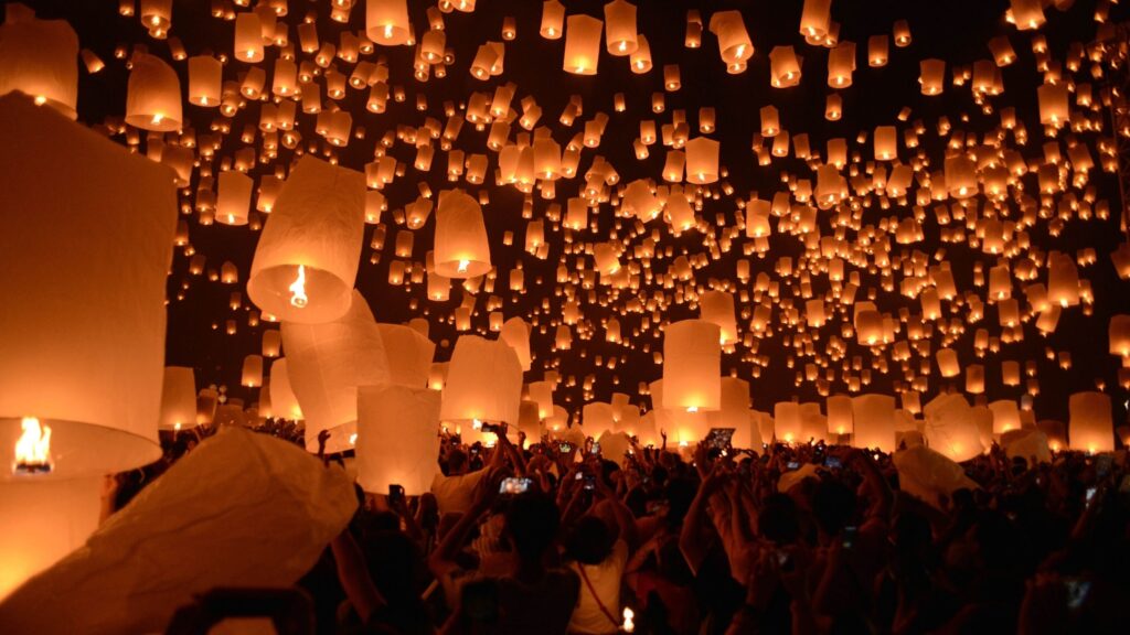 The Yi Peng Lantern Festival 2024 - subburn.com