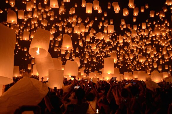 The Yi Peng Lantern Festival 2024 - subburn.com