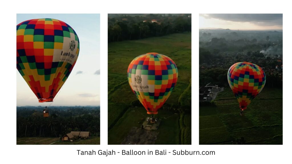 Balloon in bali Tanah Gajah - subburn.com