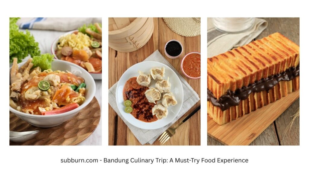 TOP Bandung Culinary Trip A Must-Try Food Experience